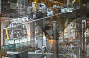 ep terminal 4 del aeropuerto adolfo suarez madrid barajas a 31 de agosto de 2025 en madrid espana