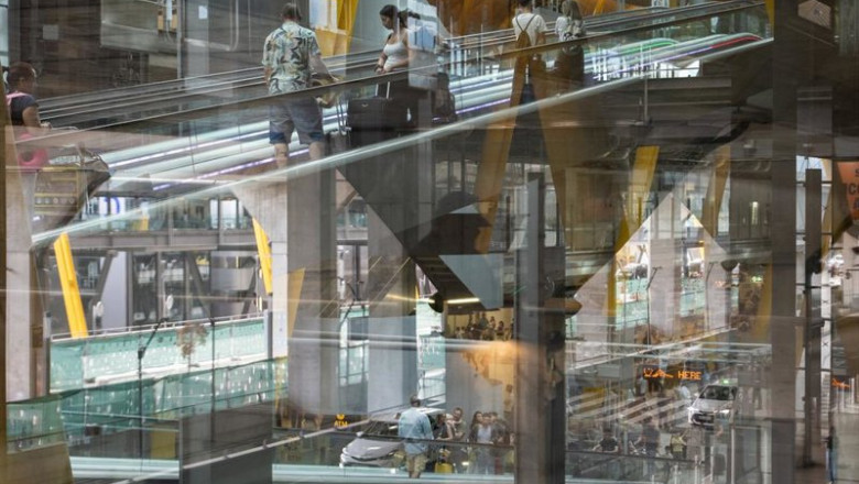 ep terminal 4 del aeropuerto adolfo suarez madrid barajas a 31 de agosto de 2025 en madrid espana ep terminal 4 del aeropuerto adolfo suarez madrid barajas a 31 de agosto de 2025 en madrid espana