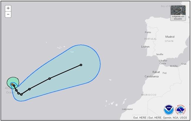 ep tormenta tropical ophelia podra llegarespanalunes