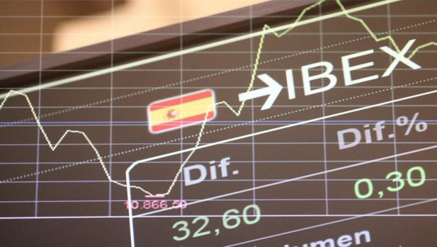 ep valores del ibex 35 en la bolsa de madrid espana a 10 de noviembre de 2020