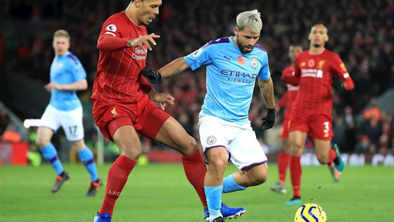 ep van dijk liverpool y aguero manchester city ep van dijk liverpool y aguero manchester city