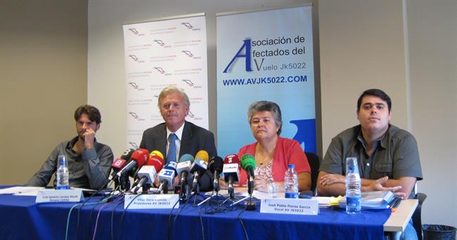 Víctimas Del Accidente De Spanair Y Decano Del Copac | EUROPA PRESS ep victimasaccidentespanairdecanocopac
