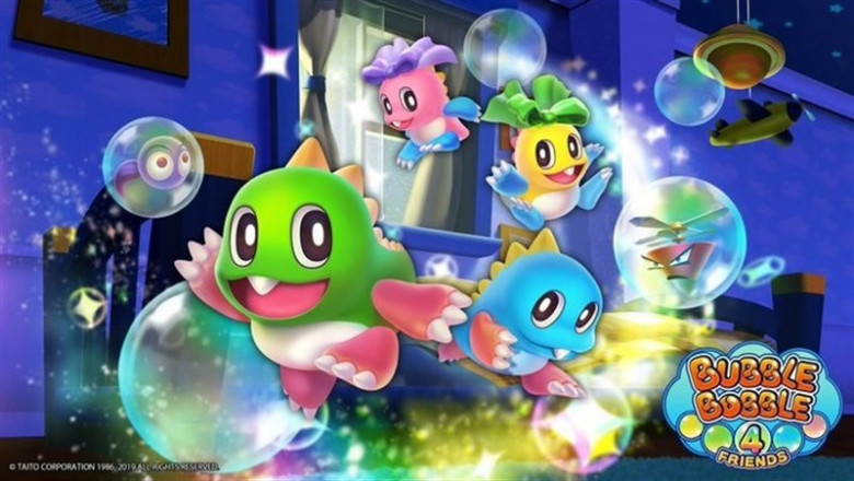 El videojuego Bubble Bobble 4 Friends | TAITO / ININ ep videojuego bubble bobble 4 friends