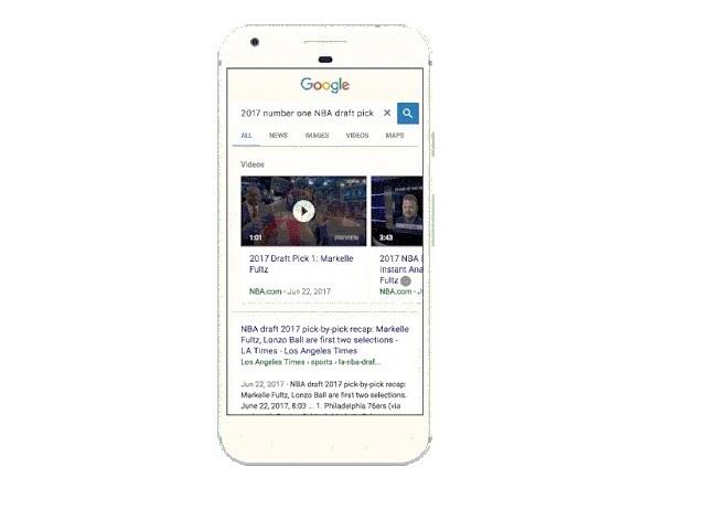 Vídeo y previsualizaciones en la app de Google | GOOGLE ep videoprevisualizacionesla appgoogle