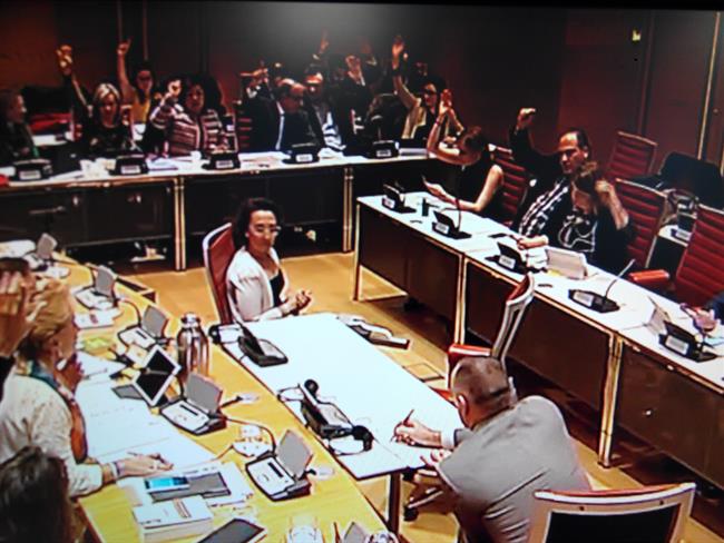 Votación en la Comisión Mixta sobre Drogas | EUROPA PRESS ep votacionla comision mixtadrogas