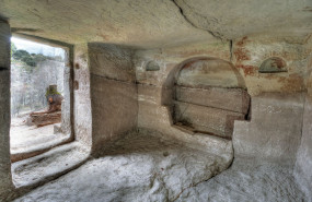 pareja eremitorio interior 