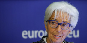 photo de la presidente de la banque centrale europeenne bce christine lagarde 