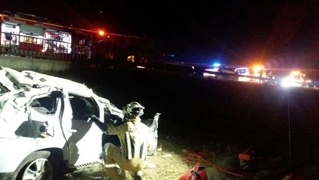 Accidente esta madrugada en la carretera A-2502, en Alhama de Aragón (Zaragoza) | DIPUTACIÓN DE ZARAGOZA ep accidentemadrugadala carretera a-2502 en alhamaaragon zaragoza