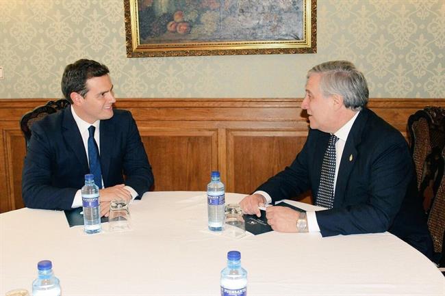 Albert Rivera y Antonio Tajani | CIUDADANOS ep albert riveraantonio tajani