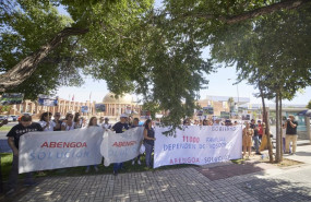 ep archivo   concentracion de trabajadores de abengoa