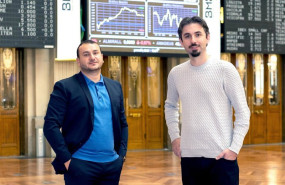 ep archivo   de izquierda a derecha el cofundador y co consejero delegado de bit2me andrei manuel y