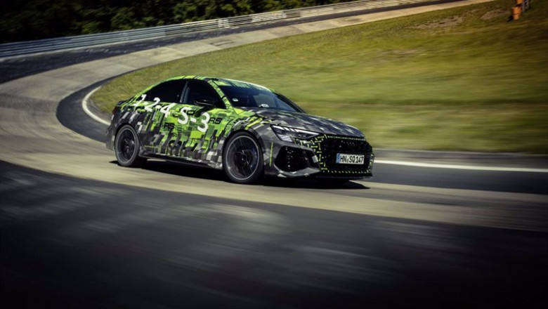 Archivo - El nuevo Audi RS 3 en el circuito de Nürburgring Nordschleife. | AUDI - Archivo ep archivo el nuevo audi rs 3 en el circuito de nurburgring nordschleife