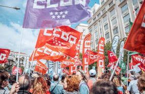 ep archivo   funcionarios de la administracion de justicia durante una protesta frente al congreso
