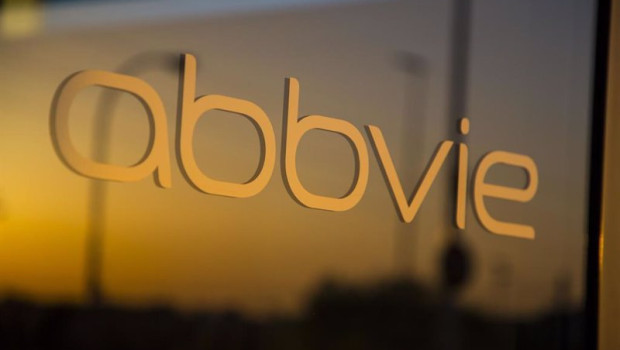 ep archivo   logo de abbvie en sus oficinas de madrid