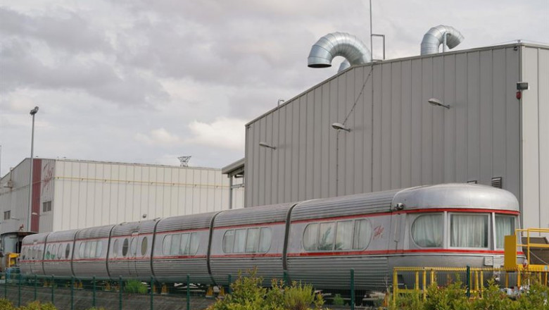 ep archivo   tren de talgo en la planta de talgo