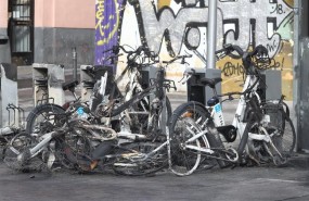 ep bicicletasbicimad destrozadaslavapies madrid trasdisturbios