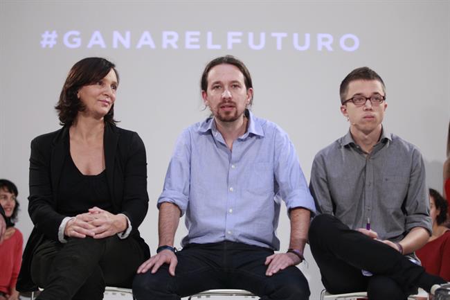 Carolina Bescansa, Pablo Iglesias e Íñigo Errejón | EUROPA PRESS - Archivo ep carolina bescansa pablo iglesias e inigo errejon