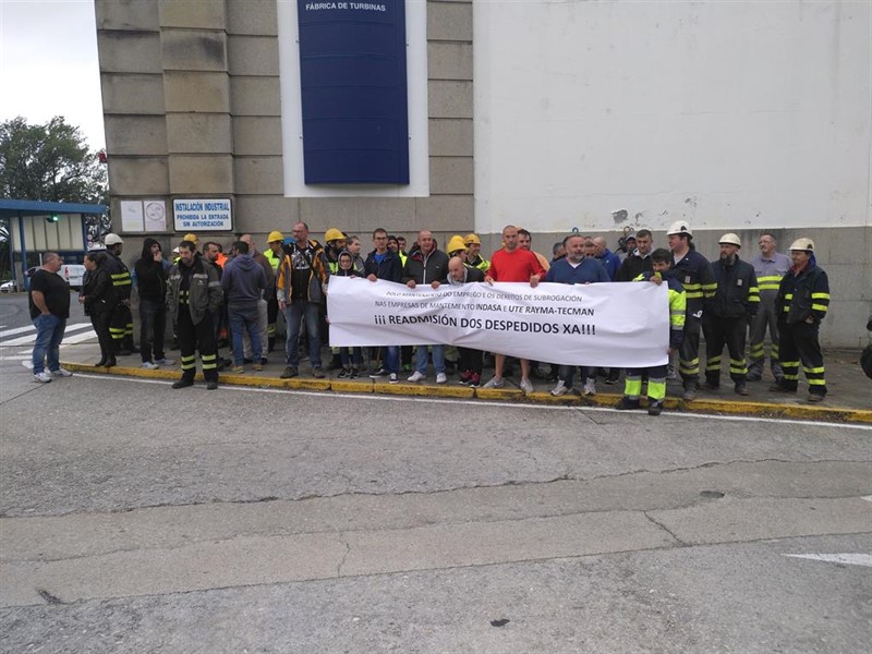 ep concentracion a las puertas de navantia ferrol