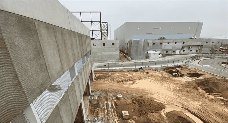 ep economia- correos avanza en las obras de su nuevo centro logistico internacional de barajas tras