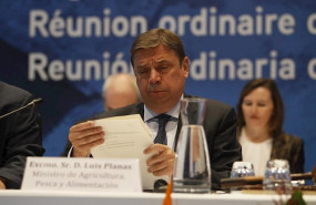 ep ei ministro de agricultura pesca y alimentacion en funciones luis planas durante la inauguracion