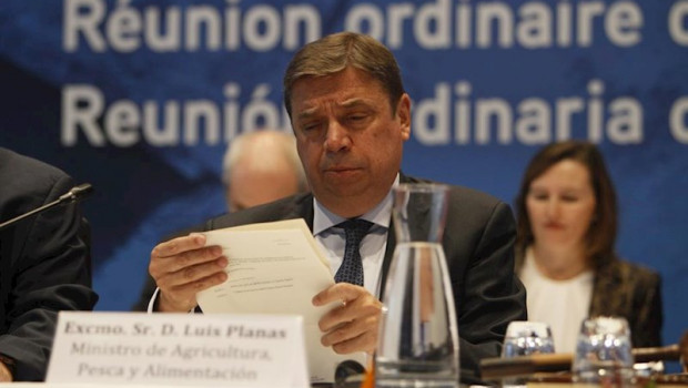 ep ei ministro de agricultura pesca y alimentacion en funciones luis planas durante la inauguracion