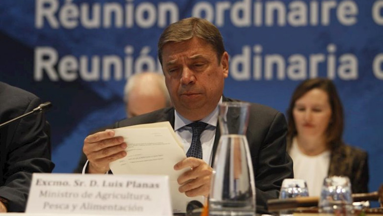 EI ministro de Agricultura, Pesca y Alimentación en funciones, Luis Planas, durante la inauguración de la XXVI Reunión de la Comisión Internacional para la Conservación del Atún Atlántico (Iccat), en Palma de Mallorca | Isaac Buj - Europa Press ep ei ministro de agricultura pesca y alimentacion en funciones luis planas durante la inauguracion