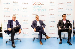 ep el equipo directivo de soltour travel partners javier castillo tomeu bennasar y jose maria hoyos