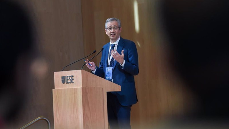 ep el gobernador del banco de espana pablo hernandez de cos interviene durante la segunda jornada ep el gobernador del banco de espana pablo hernandez de cos interviene durante la segunda jornada
