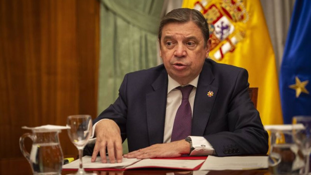 ep el ministro de agricultura pesca y alimentacion luis planas durante una reunion con el presidente