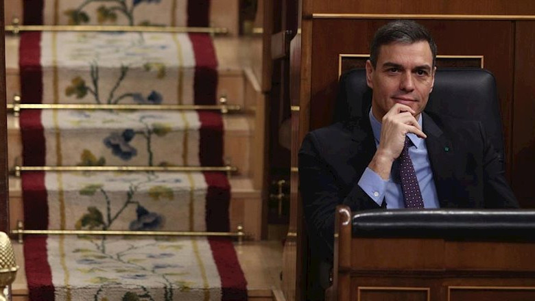 El presidente del Gobierno, Pedro Sánchez. | Eduardo Parra - Europa Press ep el presidente del gobierno pedro sanchez durante una sesion de control al gobierno en el congreso