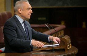 ep el secretario general del psoe en el congreso rafael simancas en el pleno