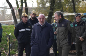 ep el teniente coronel de la ume joaquin nunez i junto al delegado del gobierno en catalunya carlos
