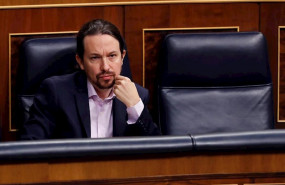 ep el vicepresidente segundo del gobierno pablo iglesias durante la primera sesion de control al