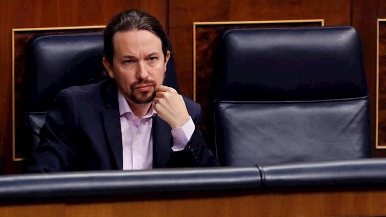ep el vicepresidente segundo del gobierno pablo iglesias durante la primera sesion de control al ep el vicepresidente segundo del gobierno pablo iglesias durante la primera sesion de control al