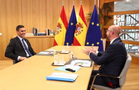 ep i-d el presidente del gobierno pedro sanchez y el presidente del consejo europeo charles michel