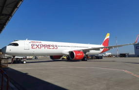 ep iberia express da la bienvenida al primer a321neo de su flota