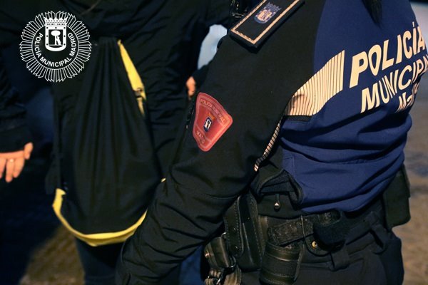 ep imagen de recurso de un detenido por la policia municipal de madrid ep imagen de recurso de un detenido por la policia municipal de madrid