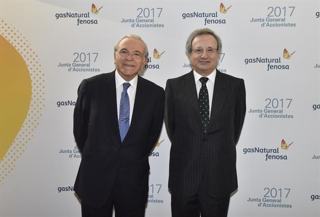 Isidre Fainé y Rafael Villaseca, presidente y consejero delegado de Gas Natural | GNF/D.CAMPOS ep isidre faine al costatrafael villaseca enjuntagas natural fenosa