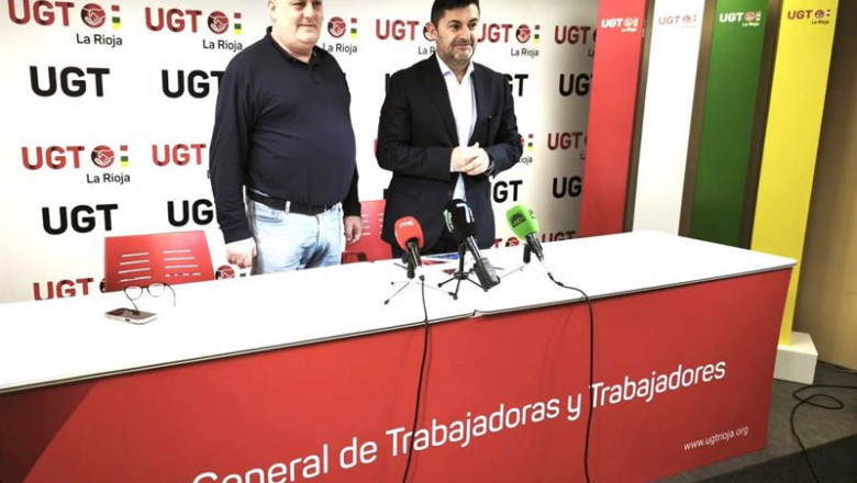 ep javier marzo y eduardo abad en el rueda de prensa ep javier marzo y eduardo abad en el rueda de prensa