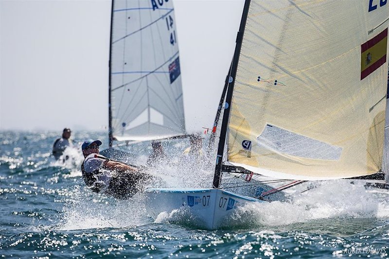 ep joan cardona en el campeonato del mundo de la clase finn