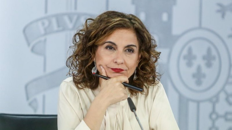 ep la ministra portavoz maria jesus montero ep la ministra portavoz maria jesus montero
