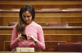 ep la portavoz adjunta de unidos podemos en el congreso de los diputados ione belarra consulta su
