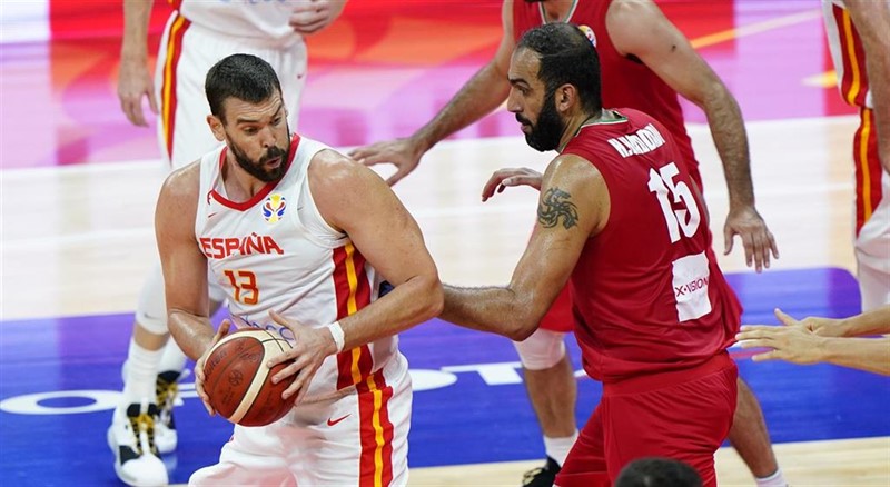 Marc Gasol en el España - Irán del Mundial de baloncesto | FEB ep marc gasol en el espana - iran del mundial de baloncesto