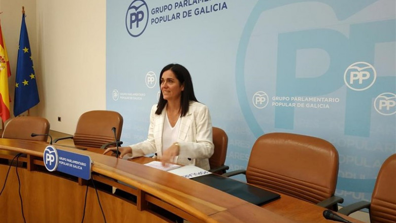 Paula Prado durante la rueda de prensa de este lunes. | PEDRO DAVILA-EUROPA PRESS ep paula prado duranteruedaprensaeste lunes