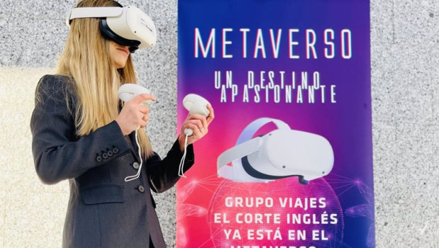 ep presentacion del nuevo metaverso de viajes el corte ingles en fitur 2023