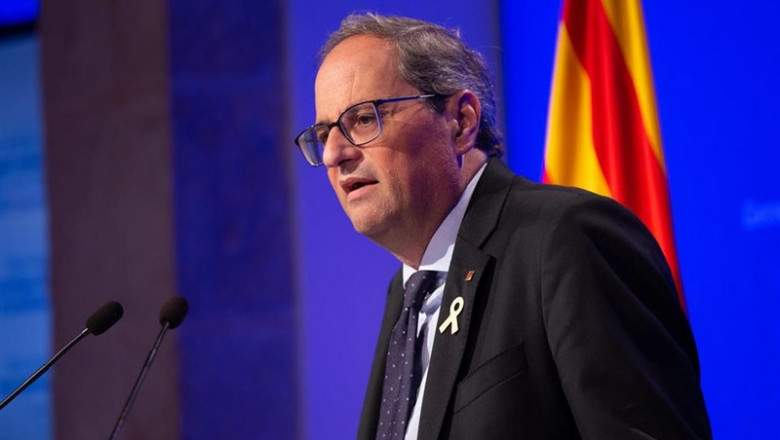 Procés.- Torra cree que la acusación de la Fiscalía es un "incumplimiento de la legalidad internacional" | David Zorrakino - Europa Press ep proces- torra creela acusacionla fiscaliaun incumplimientola legalidad internacional