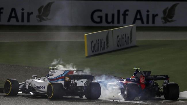 ep sainz sancionado tres puestosla parrillarusiasu choquestroll