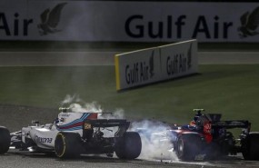 ep sainz sancionado tres puestosla parrillarusiasu choquestroll