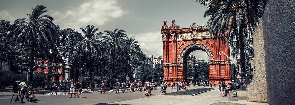 barcelona arco ciudad portada