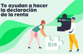 ep acuerdo entre taxdown y n26 para facilitar la declaracion de la renta